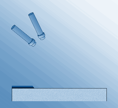 Animace dvousložkového nanášení FLEXIGUM